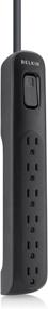 img 1 attached to Belkin 6 Outlet Protector 4 Foot BV106000 04 BLK