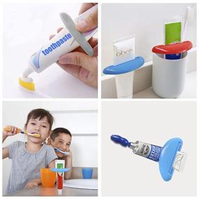 img 1 attached to 4 Pack Toothpaste Squeezer Salon Cosmetics