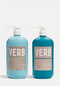 img 3 attached to Verb Sea Shampoo Conditioner Set Hair Care