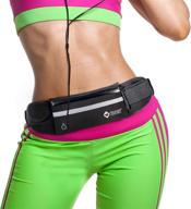 🏃 running belt waist pouch for women & men: ultimate phone holder & running accessories logo