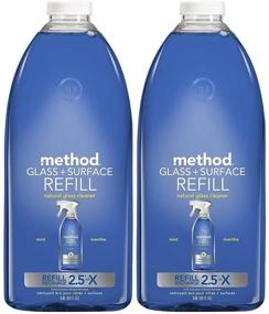 img 1 attached to 🛒 Buy Method Glass & Surface Refill, Mint, 68 oz, 2 pk online