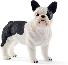 img 4 attached to 🐶 Authentic Schleich French Bulldog Toy Figurine: Lifelike and Engaging Collectible!