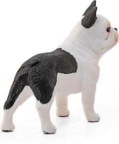 img 1 attached to 🐶 Authentic Schleich French Bulldog Toy Figurine: Lifelike and Engaging Collectible!