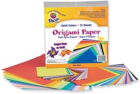 img 2 attached to 🎨 Pacon Origami Paper: Enhance Your Creativity With 55 Premium Sheets