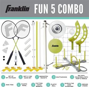 img 3 attached to Franklin Sports Fun Combo Set