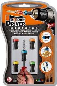 img 4 attached to 🔩 Магнитный держатель для винтов Micaton B50 Magnet Driver - магнитное крепление для отвертки для увеличения стабильности, совместимо с отвертками и насадками для электроинструмента, уменьшает покачивание и падение винта, обеспечивает точное зенкование.