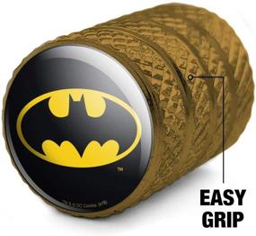 img 2 attached to Graphics And More Batman Classic Bat Shield Logo Tire Rim Wheel Aluminum Valve Stem Caps Tires & Wheels