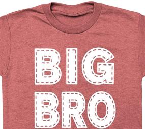 img 2 attached to Heather Boys' Clothing: Brother Announcement T-Shirt for Tops, Tees & Shirts