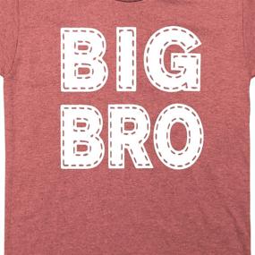 img 3 attached to Heather Boys' Clothing: Brother Announcement T-Shirt for Tops, Tees & Shirts