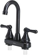 🚿 upgrade your rv bathroom: oymov non-metallic oil rubbed bronze faucet for rvs, fifth wheels, motor homes, trailers & boats logo