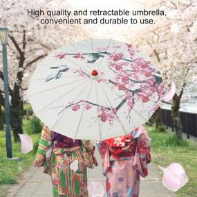 img 3 attached to Retractable Rainproof Handcrafted Umbrella - Classical Design