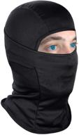 👍 achiou balaclava face mask: ultimate uv protection for men and women - sun hood for tactical, lightweight ski, motorcycle riding, and running logo