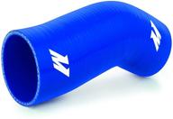 🔵 mishimoto mmhose-wrx-am7bl silicone airbox hose for subaru impreza wrx/sti 2001-2007 - blue, 76mm logo