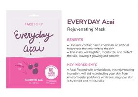 img 2 attached to 8-Piece Everyday Sheet Mask Set - Revitalizing, Purifying, Brightening, Hydrating, Anti-aging Formulas, Chemical-Free