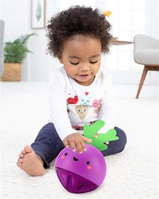 img 2 attached to 🧸 Interactive Crawl Toy Beetbox by Skip Hop: Farmstand Grow & Play