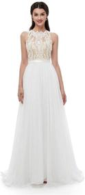 img 4 attached to 👰 Leyidress Sequins Wedding Dresses: Stylish Bridal Women's Clothing for Special Occasions