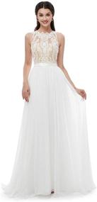 img 3 attached to 👰 Leyidress Sequins Wedding Dresses: Stylish Bridal Women's Clothing for Special Occasions