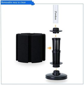 img 2 attached to 🧽 Sponge Filter: Effective Aquarium Filtration Solution by Powkoo