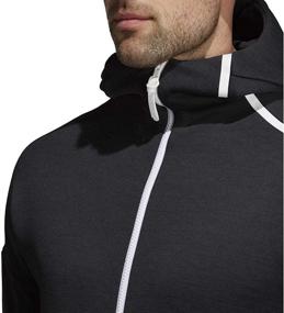 img 1 attached to Adidas Hoodie Heather Black XX Large Men's Clothing
