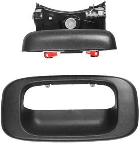 img 4 attached to 🚀 Tailgate Handle Latch and Bezel Trim Kit with Clips - Direct Replacement for 15997911, 15228539, 15228541, 15228540 - Fits Chevrolet Silverado and GMC Sierra 1500, 1500HD, 2500, 2500HD, 3500