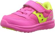 saucony superhero toddler girls' athletic shoes - baby sneaker logo