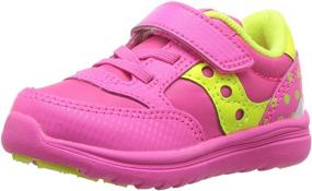 img 4 attached to Saucony Superhero Toddler Girls' Athletic Shoes - Baby Sneaker