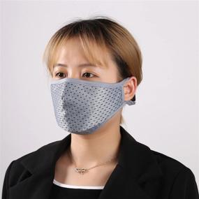 img 3 attached to Ligart Adjustable Sports Face Mask: Breathable Gym Exercise Running for Men Women - Adjustable Strap, Reusable & Washable Athletic Face Cover - Ideal for Runners!