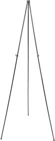 img 4 attached to 🎨 Collapsible Quartet Easel Stand - Portable Display Tripod for Home, School, and Office - Supports 5 lbs - Ideal for Posters, Paintings, Art, and Whiteboards - Max Height 63 inches (29E)