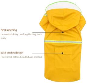 img 1 attached to Mikayoo Reflective PonchoZip Lightweight Waterproof