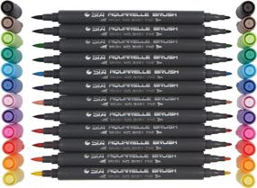 img 4 attached to Yosoo Markers Shinhan Graphic Coloring Painting, Drawing & Art Supplies