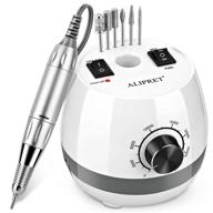 💅 alipret professional nail drill machine - 30,000rpm electric nail drill for acrylic and gel nails - complete efile nail drill kit for shaping, removing, and buffing - perfect for home and salon use - 110v-240v (white) logo