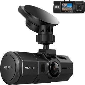 img 4 attached to Vantrue N2 Pro Uber Dual Dash Cam - Front and Inside Car Dash Camera with Infrared Night Vision, 📸 24hr Motion Detection Parking Mode, Accident Record - 2.5K 1440P Front Dash Cam, 1080P Dual Lens, Supports up to 256GB