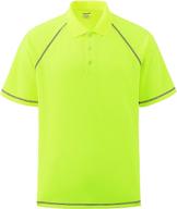 👕 men's performance blocked moisture wicking shirts by moheen logo