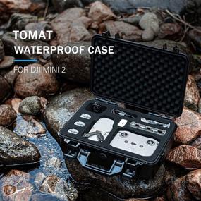 img 3 attached to 🌊 Durable and Waterproof TOMAT Mavic Mini 2 Case for DJI Mini 2 Fly More Combo Accessories - Ultimate Protection for Your Gear!