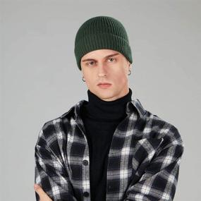 img 2 attached to ROYBENS Fisherman Beanie Winter 1Black Outdoor Recreation