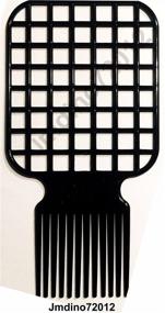 img 4 attached to 🔥 Afro Twist Comb - Black - Barber Preferred by iShapify LLC