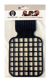 img 1 attached to 🔥 Afro Twist Comb - Black - Barber Preferred by iShapify LLC