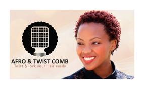 img 3 attached to 🔥 Afro Twist Comb - Black - Barber Preferred by iShapify LLC