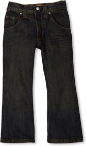 img 2 attached to Little Relaxed Bootcut Destruct Regular Boys' Clothing and Jeans