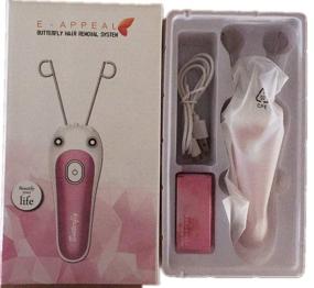 img 1 attached to 🦋 Advanced Butterfly Hair Removal System: Threading Machine for Effective Facial and Body Hair Removal