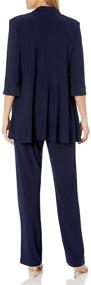 img 3 attached to Richards Navy Lace Pants for Women: Ideal Women's Clothing for Suiting & Blazers