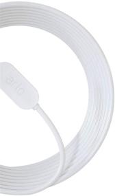 img 1 attached to 🔌 Arlo Certified Accessory - Indoor Magnetic Charging Cable - 8 ft, White - Compatible with Arlo Ultra, Arlo Ultra 2, Arlo Pro 3, Arlo Pro 4, and Arlo Pro 3 Floodlight Cameras - VMA5000C