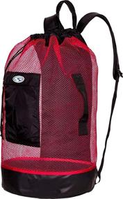 img 2 attached to Stahlsac Panama Mesh Backpack Black Sports & Fitness for Water Sports