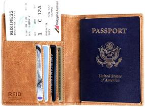 img 1 attached to Inspiring Adventures Passport Blocking Minimalist Travel Accessories