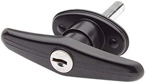 img 3 attached to 🔒 Secure Your Truck: Clockwise Rotation Keyed K127 Locking T-Handle for Truck Cap Topper Camper Shell