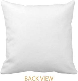 img 2 attached to 💫 Golden Dream Chaser: Inspirational Quotes Pillow Cover, Polyester 18x18 Inches for Sofa Couch
