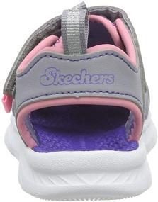 img 2 attached to 👟 Skechers C Flex Sandal 2.0: Playful Lavender Girls' Athletic Shoes - Stylish and Supportive!