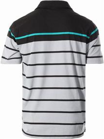 img 1 attached to 👕 Classic and Stylish Gioberti Striped Shirt with Convenient Pocket (Medium)