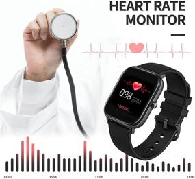 img 3 attached to 💓 Blood Pressure Heart Rate Monitor Fitness Tracker: Activity, Sleep, and Pedometer for Women and Men