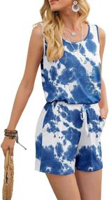 img 2 attached to Stylish and Practical: DouBCQ Womens Summer Romper with Pockets - Your Perfect Casual Short Jumpsuit